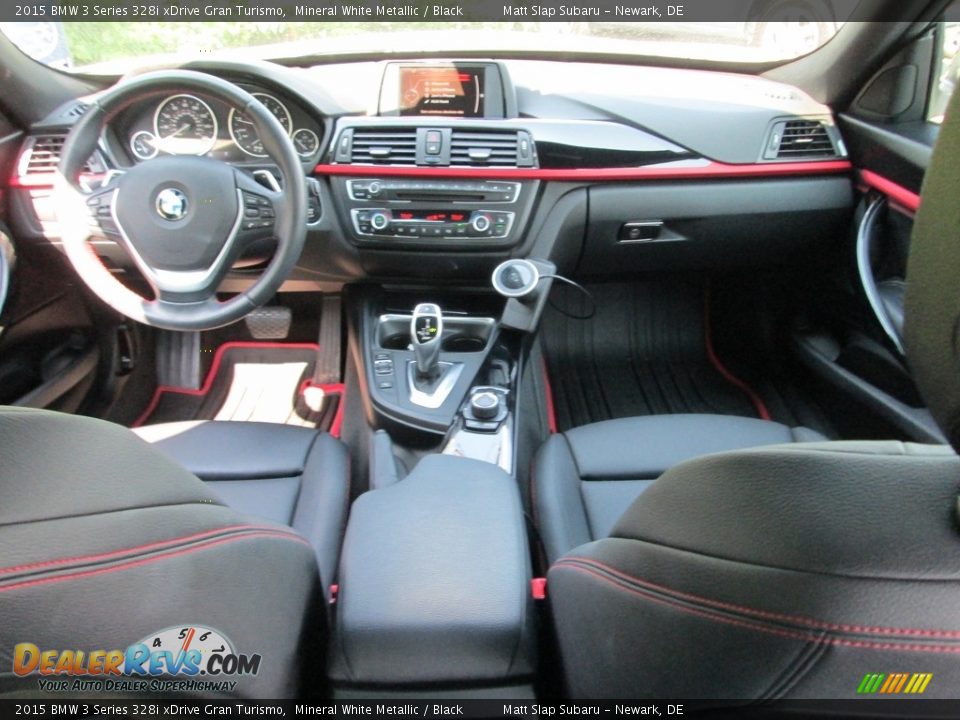 2015 BMW 3 Series 328i xDrive Gran Turismo Mineral White Metallic / Black Photo #24