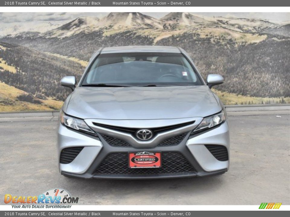 2018 Toyota Camry SE Celestial Silver Metallic / Black Photo #4
