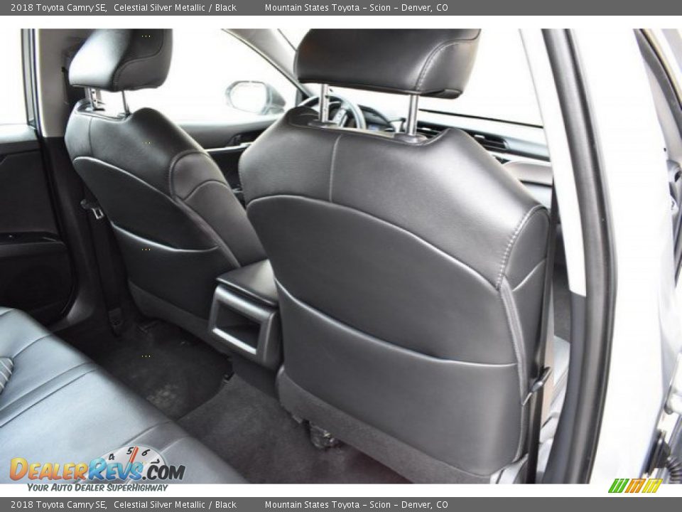 2018 Toyota Camry SE Celestial Silver Metallic / Black Photo #20