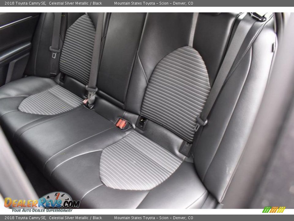 2018 Toyota Camry SE Celestial Silver Metallic / Black Photo #21