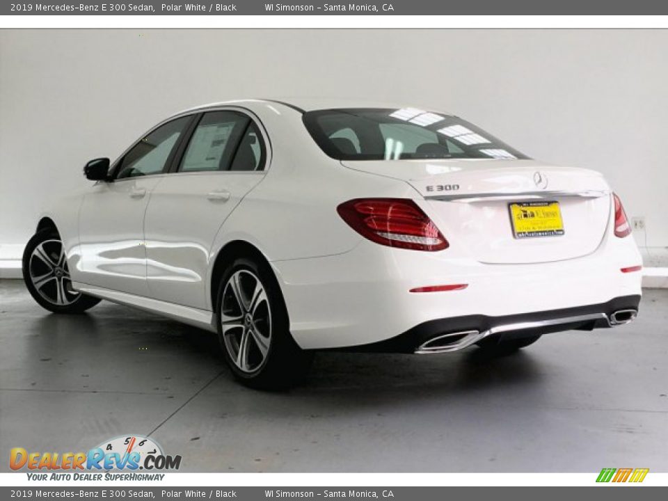 2019 Mercedes-Benz E 300 Sedan Polar White / Black Photo #2