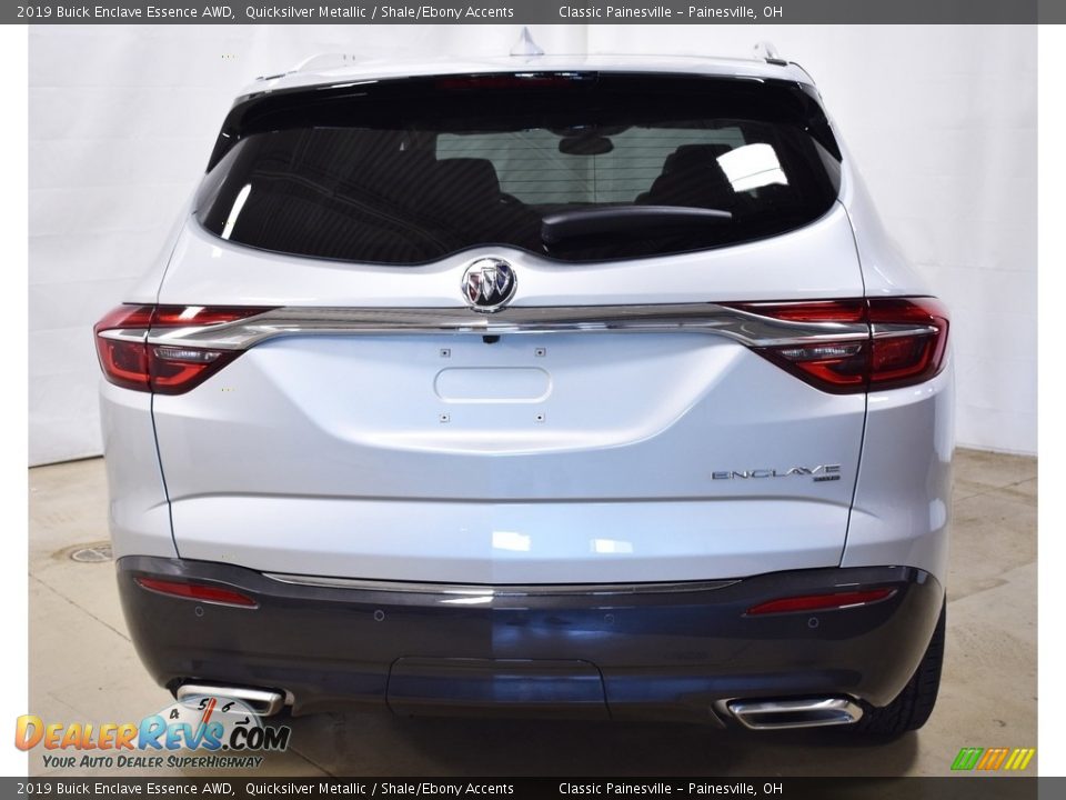 2019 Buick Enclave Essence AWD Quicksilver Metallic / Shale/Ebony Accents Photo #3