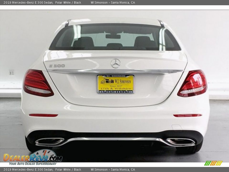 2019 Mercedes-Benz E 300 Sedan Polar White / Black Photo #3