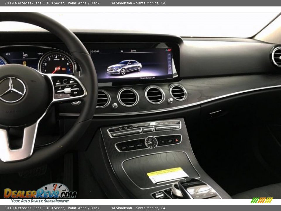 2019 Mercedes-Benz E 300 Sedan Polar White / Black Photo #6