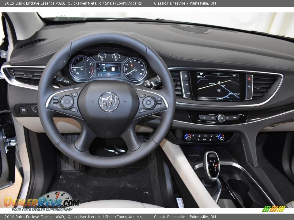 2019 Buick Enclave Essence AWD Quicksilver Metallic / Shale/Ebony Accents Photo #10