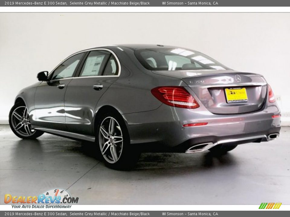 2019 Mercedes-Benz E 300 Sedan Selenite Grey Metallic / Macchiato Beige/Black Photo #2