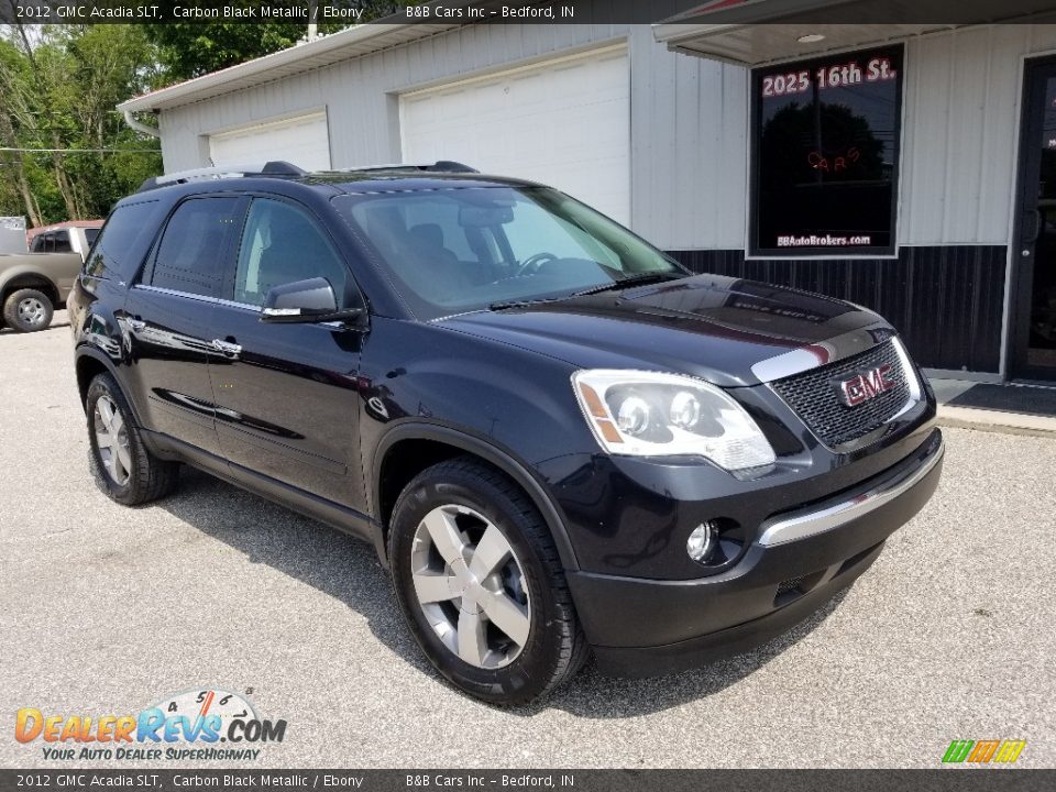 2012 GMC Acadia SLT Carbon Black Metallic / Ebony Photo #1