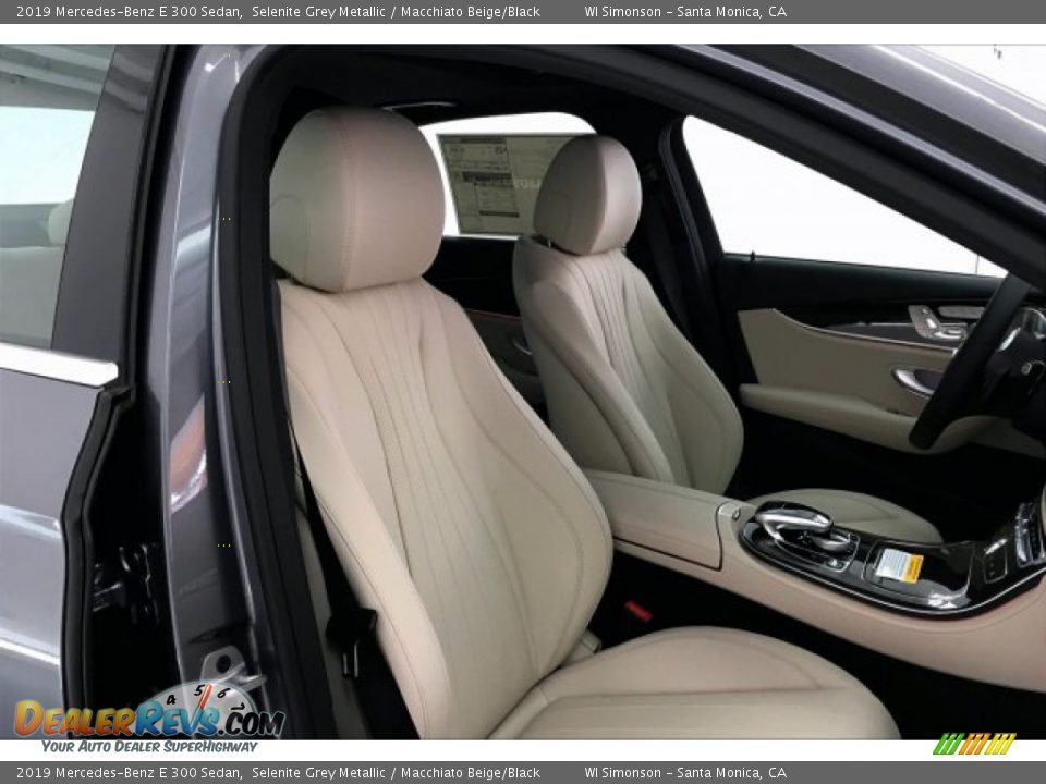 2019 Mercedes-Benz E 300 Sedan Selenite Grey Metallic / Macchiato Beige/Black Photo #5
