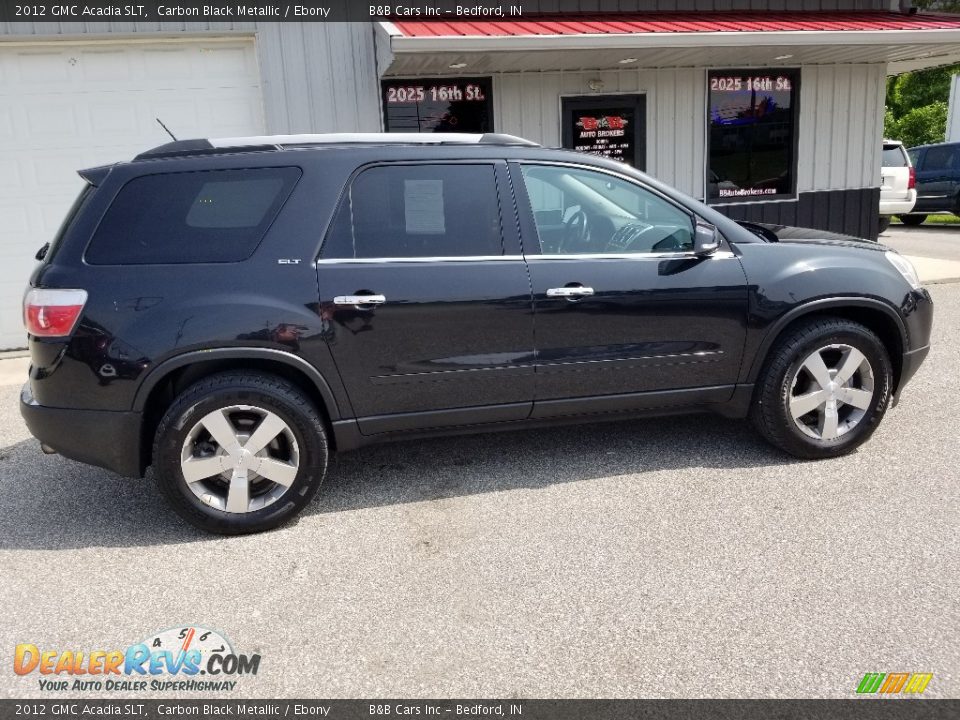 2012 GMC Acadia SLT Carbon Black Metallic / Ebony Photo #3