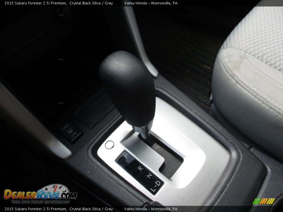 2015 Subaru Forester 2.5i Premium Crystal Black Silica / Gray Photo #14