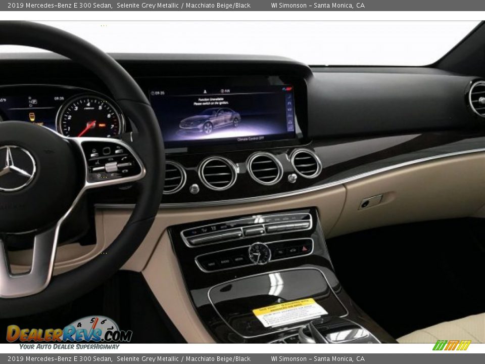 2019 Mercedes-Benz E 300 Sedan Selenite Grey Metallic / Macchiato Beige/Black Photo #6