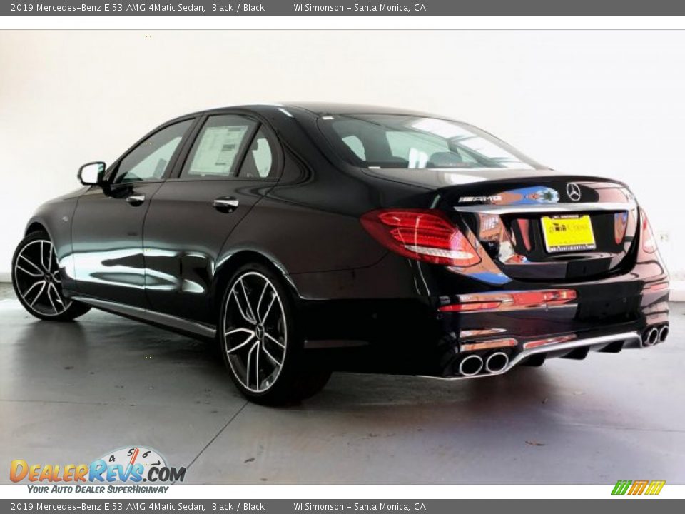 2019 Mercedes-Benz E 53 AMG 4Matic Sedan Black / Black Photo #2