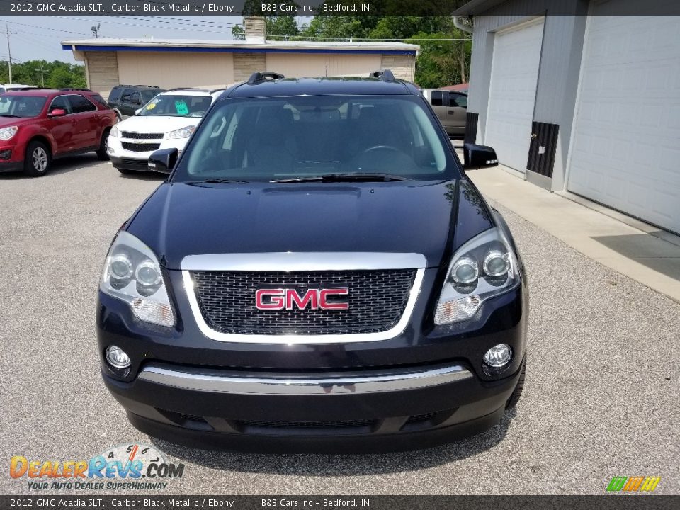 2012 GMC Acadia SLT Carbon Black Metallic / Ebony Photo #9