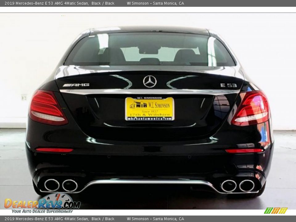 2019 Mercedes-Benz E 53 AMG 4Matic Sedan Black / Black Photo #3