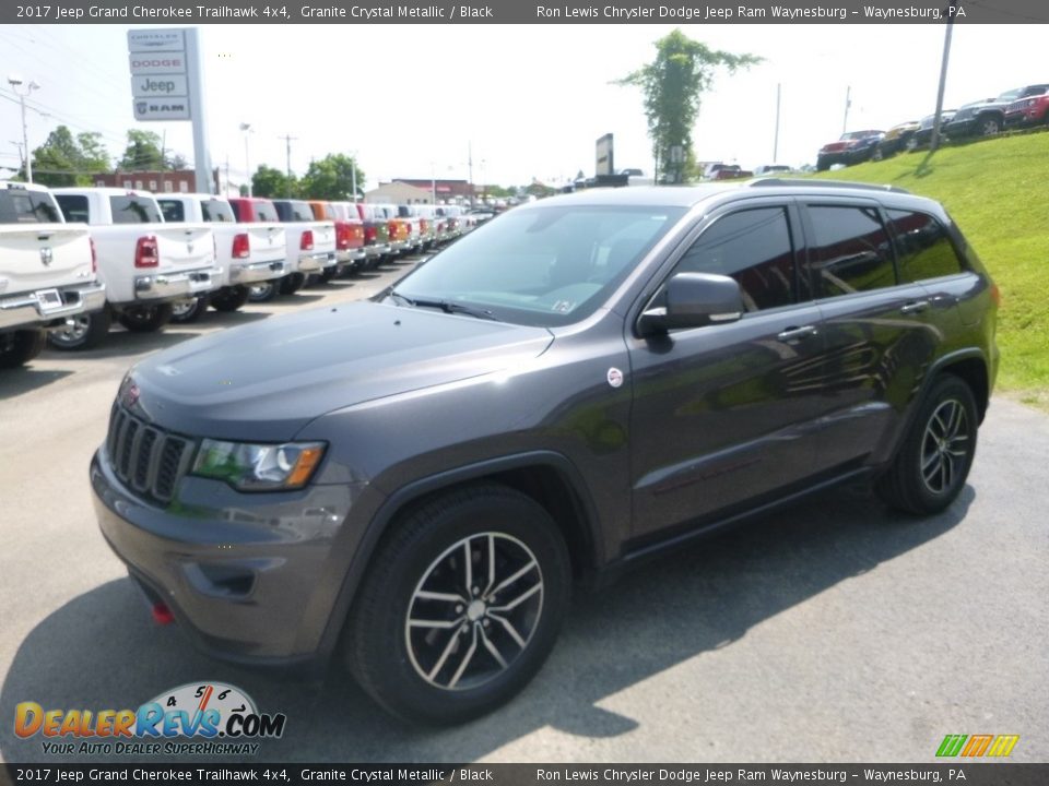2017 Jeep Grand Cherokee Trailhawk 4x4 Granite Crystal Metallic / Black Photo #1