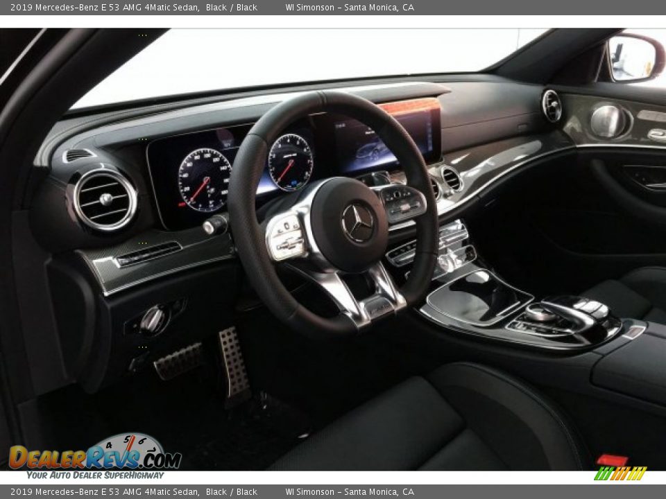 2019 Mercedes-Benz E 53 AMG 4Matic Sedan Black / Black Photo #4