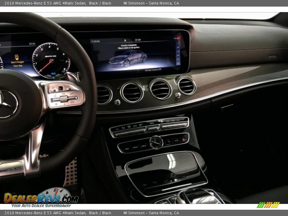 2019 Mercedes-Benz E 53 AMG 4Matic Sedan Black / Black Photo #6