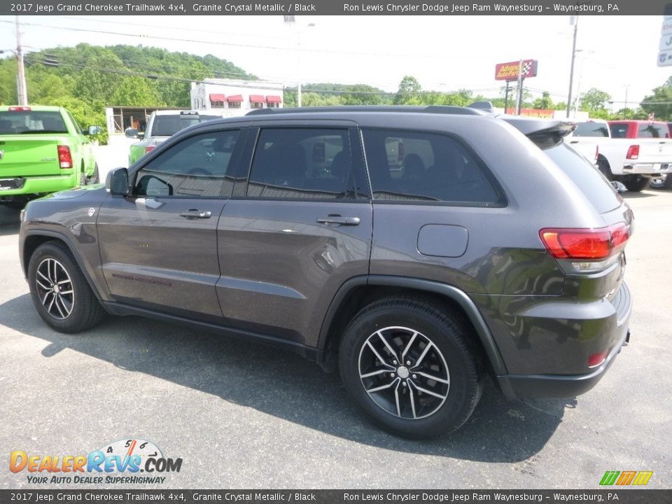 2017 Jeep Grand Cherokee Trailhawk 4x4 Granite Crystal Metallic / Black Photo #3