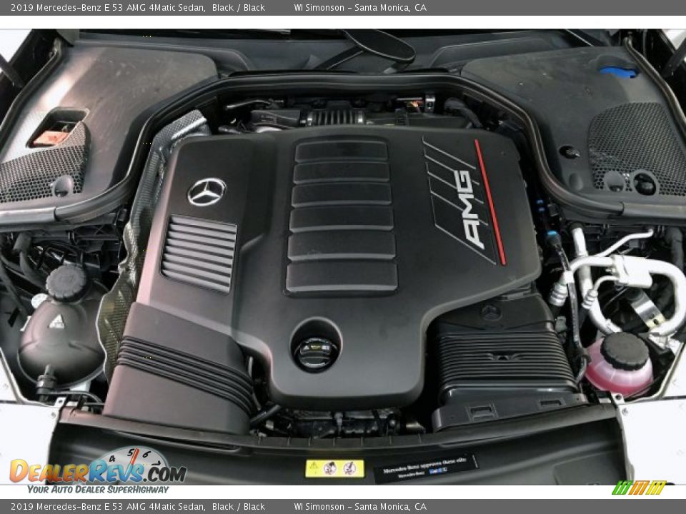 2019 Mercedes-Benz E 53 AMG 4Matic Sedan 3.0 Liter Turbocharged DOHC 24-Valve VVT Inline 6 Cylinder w/EQ Boost Engine Photo #8