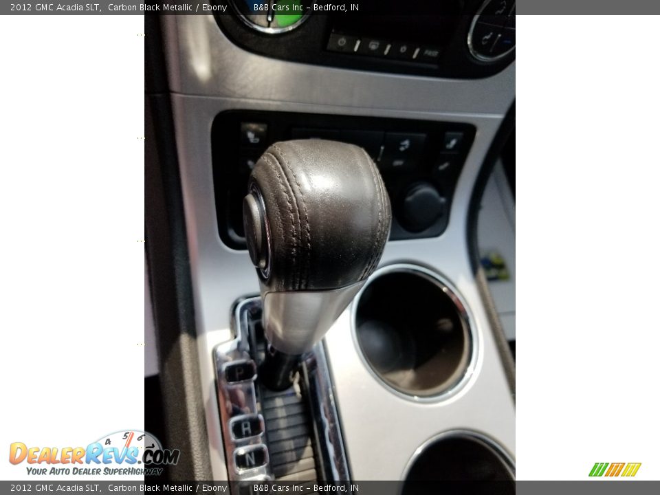 2012 GMC Acadia SLT Carbon Black Metallic / Ebony Photo #16