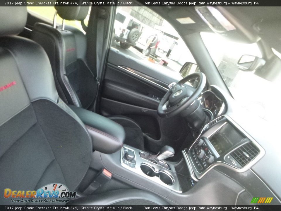 2017 Jeep Grand Cherokee Trailhawk 4x4 Granite Crystal Metallic / Black Photo #9