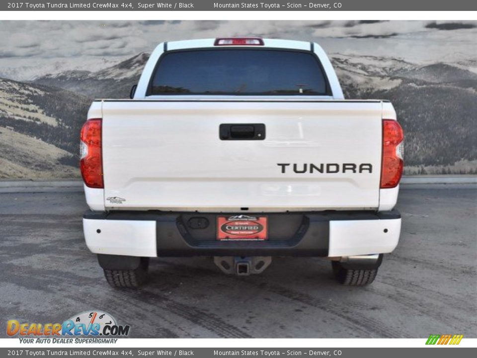 2017 Toyota Tundra Limited CrewMax 4x4 Super White / Black Photo #8