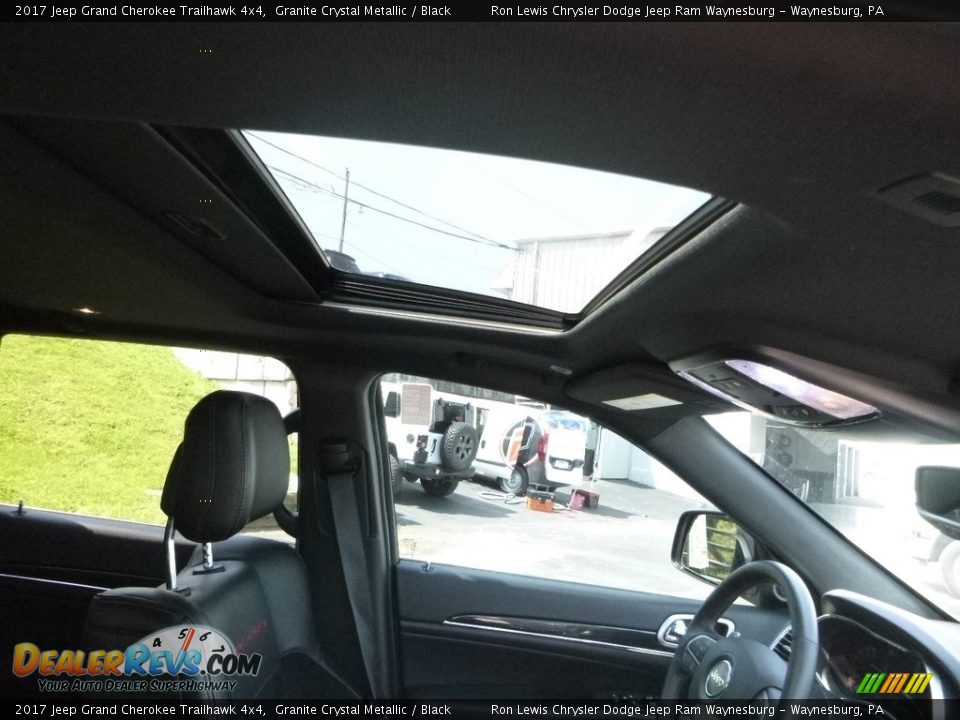 2017 Jeep Grand Cherokee Trailhawk 4x4 Granite Crystal Metallic / Black Photo #11