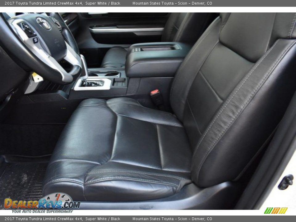2017 Toyota Tundra Limited CrewMax 4x4 Super White / Black Photo #11
