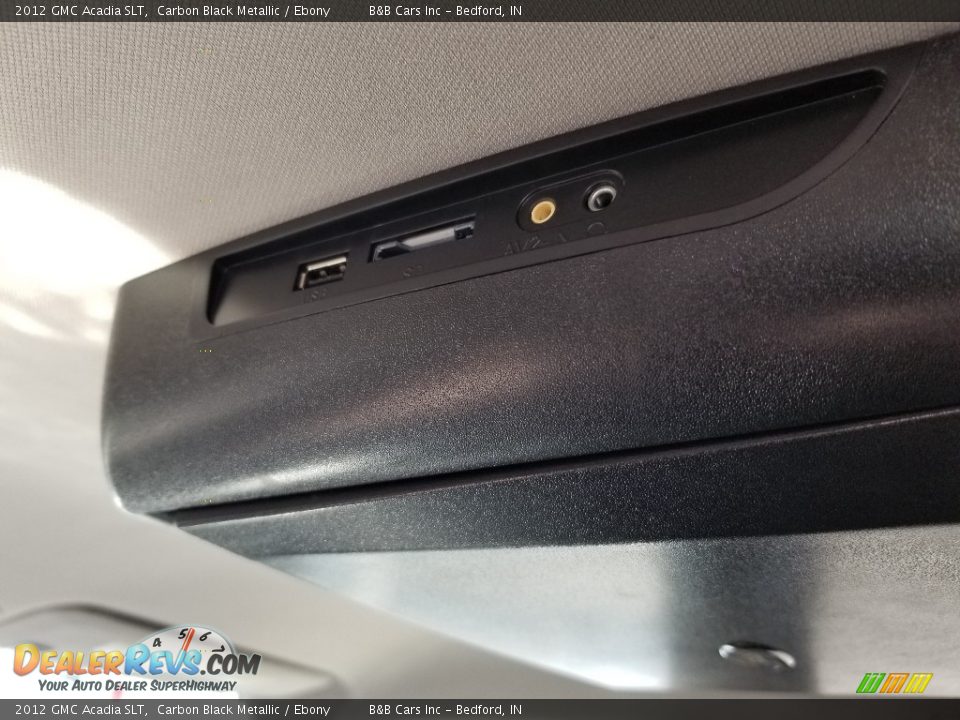 2012 GMC Acadia SLT Carbon Black Metallic / Ebony Photo #21