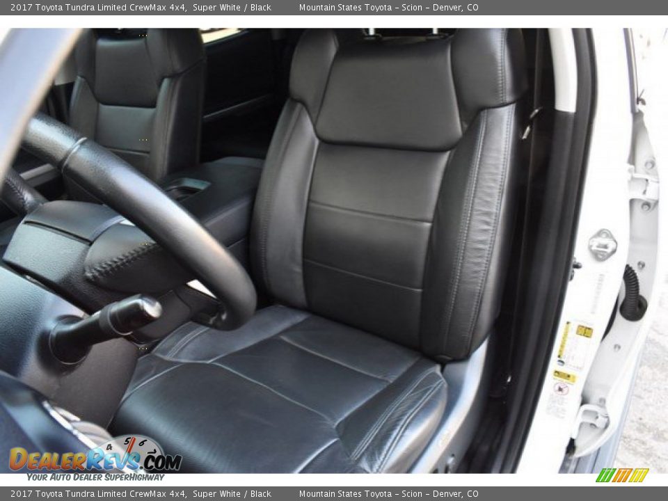 2017 Toyota Tundra Limited CrewMax 4x4 Super White / Black Photo #12