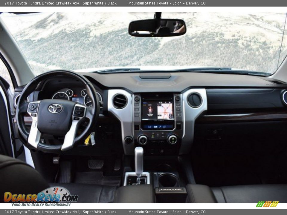 2017 Toyota Tundra Limited CrewMax 4x4 Super White / Black Photo #13