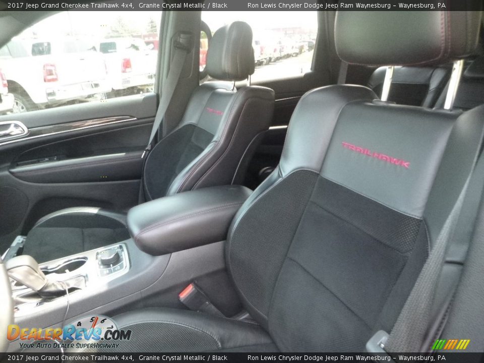 2017 Jeep Grand Cherokee Trailhawk 4x4 Granite Crystal Metallic / Black Photo #15