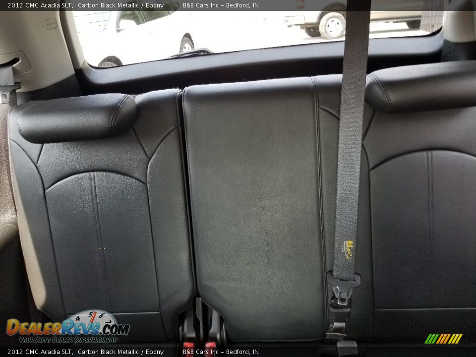2012 GMC Acadia SLT Carbon Black Metallic / Ebony Photo #23