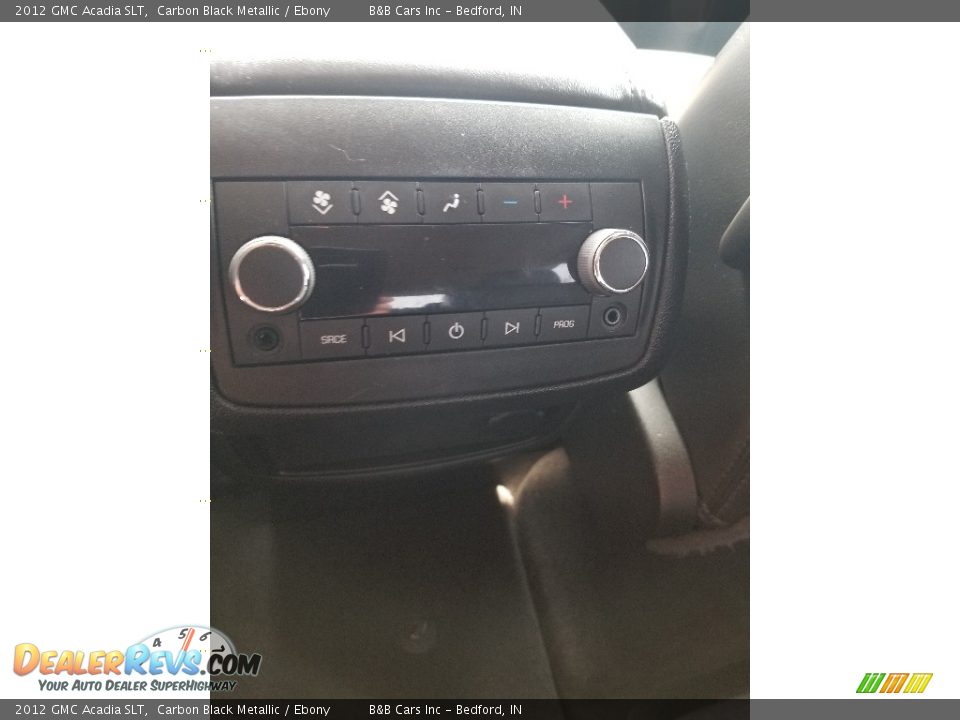 2012 GMC Acadia SLT Carbon Black Metallic / Ebony Photo #25