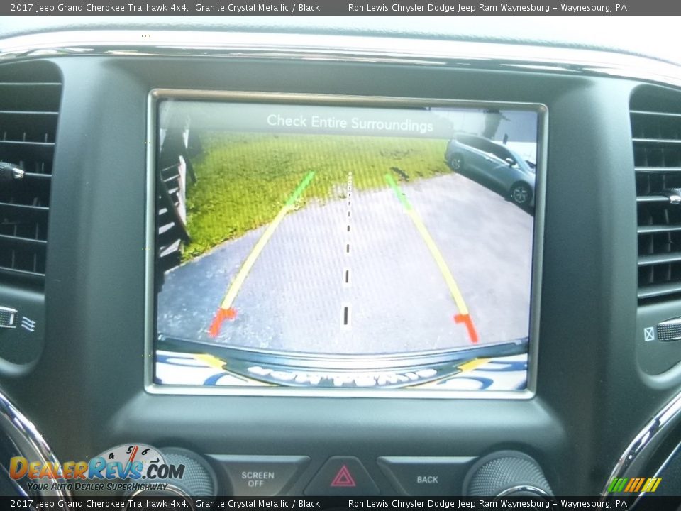 2017 Jeep Grand Cherokee Trailhawk 4x4 Granite Crystal Metallic / Black Photo #18