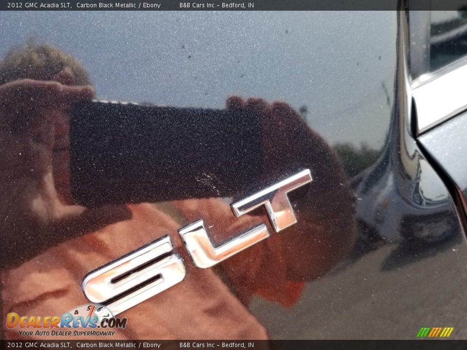 2012 GMC Acadia SLT Carbon Black Metallic / Ebony Photo #27