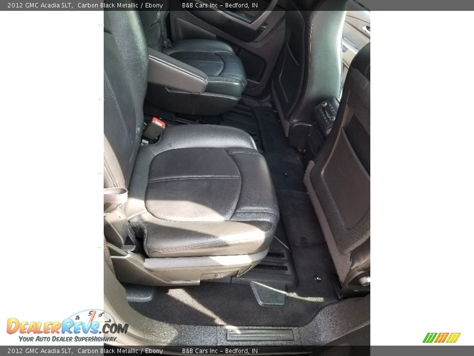 2012 GMC Acadia SLT Carbon Black Metallic / Ebony Photo #28