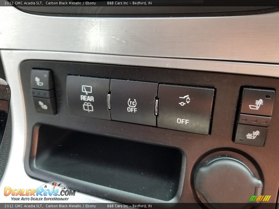 2012 GMC Acadia SLT Carbon Black Metallic / Ebony Photo #32
