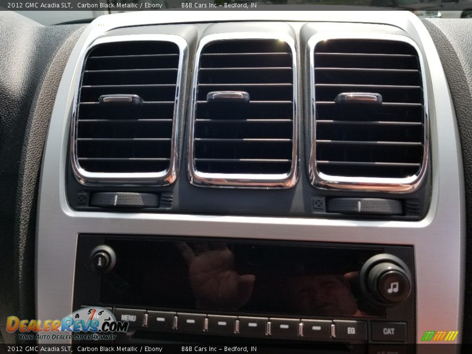 2012 GMC Acadia SLT Carbon Black Metallic / Ebony Photo #35