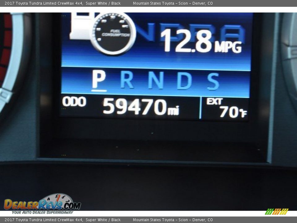 2017 Toyota Tundra Limited CrewMax 4x4 Super White / Black Photo #30