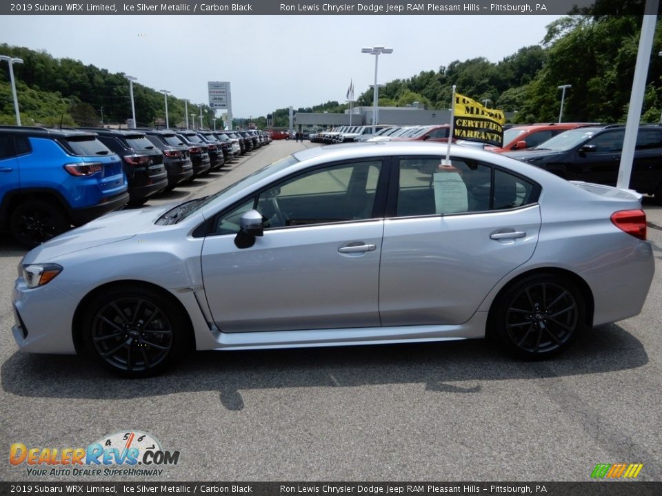 2019 Subaru WRX Limited Ice Silver Metallic / Carbon Black Photo #2