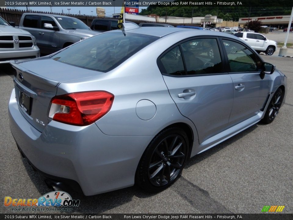 2019 Subaru WRX Limited Ice Silver Metallic / Carbon Black Photo #5