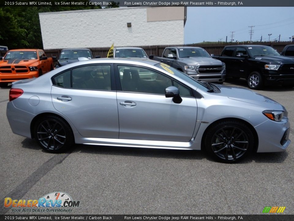 2019 Subaru WRX Limited Ice Silver Metallic / Carbon Black Photo #6