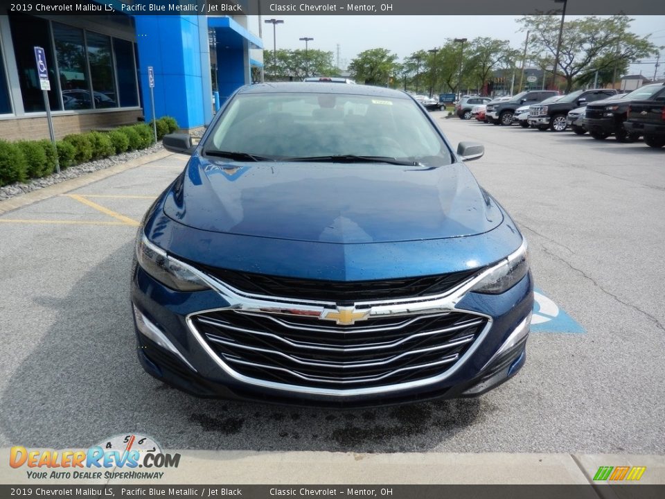 2019 Chevrolet Malibu LS Pacific Blue Metallic / Jet Black Photo #2