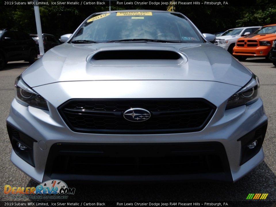 2019 Subaru WRX Limited Ice Silver Metallic / Carbon Black Photo #8