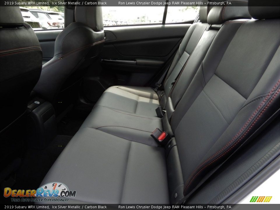 Rear Seat of 2019 Subaru WRX Limited Photo #12