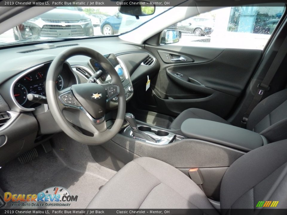 2019 Chevrolet Malibu LS Pacific Blue Metallic / Jet Black Photo #7