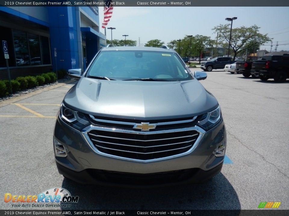 2019 Chevrolet Equinox Premier AWD Satin Steel Metallic / Jet Black Photo #2