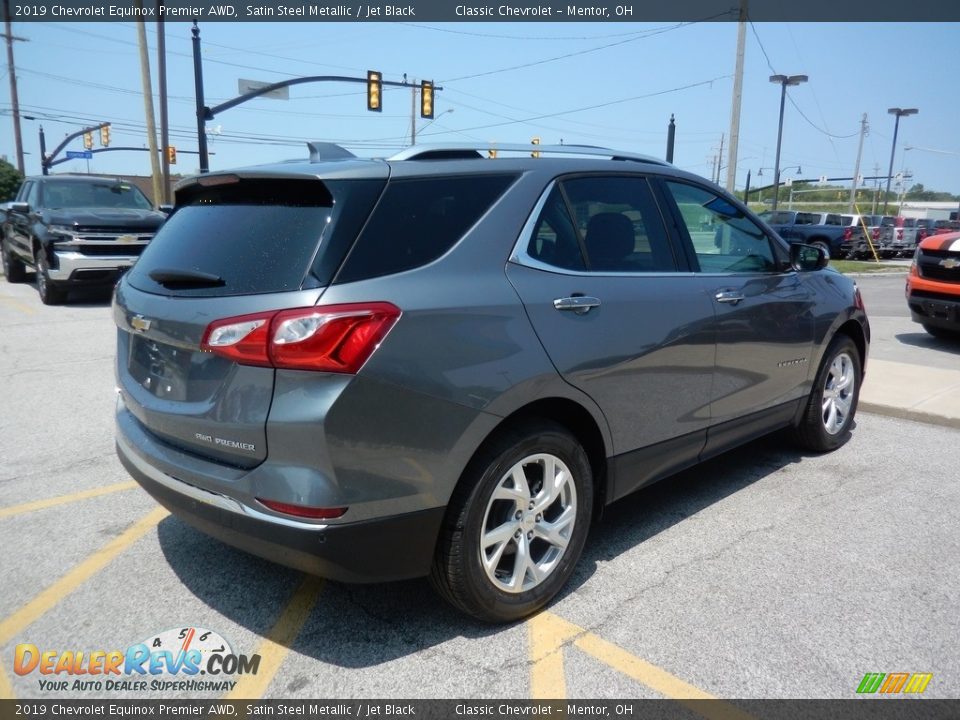 2019 Chevrolet Equinox Premier AWD Satin Steel Metallic / Jet Black Photo #4