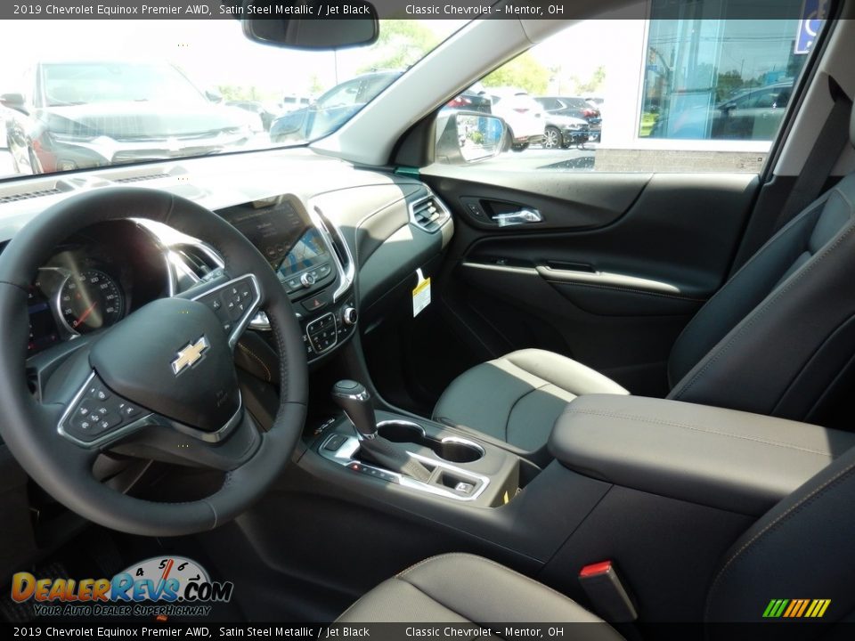 2019 Chevrolet Equinox Premier AWD Satin Steel Metallic / Jet Black Photo #6
